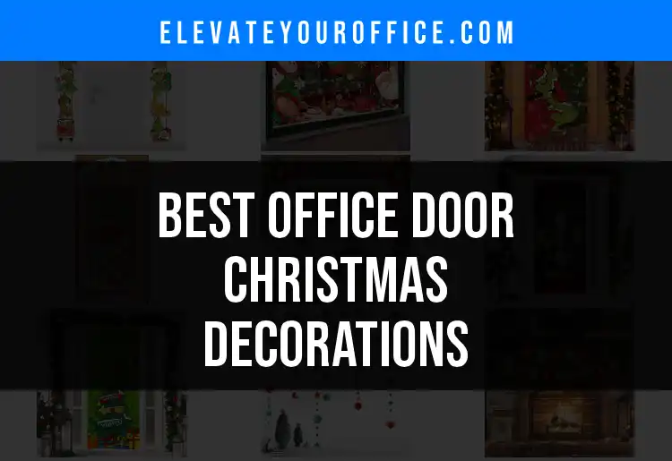13 Festive Office Door Christmas Decorations for Holiday Cheer